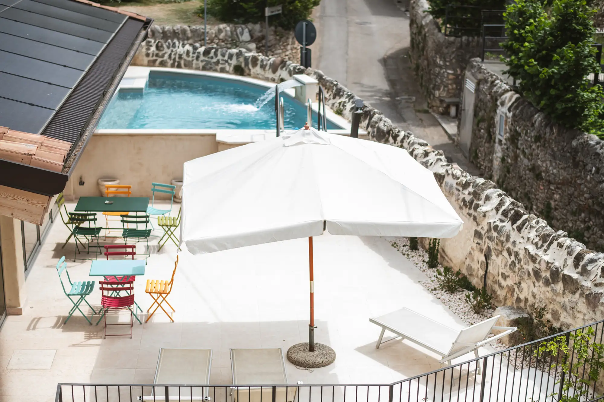 Swimming Pool and Outdoor Area La Contrà Valpolicella - B&B accommodation - Fumane, Verona - Swimming Pool and Outdoor Area