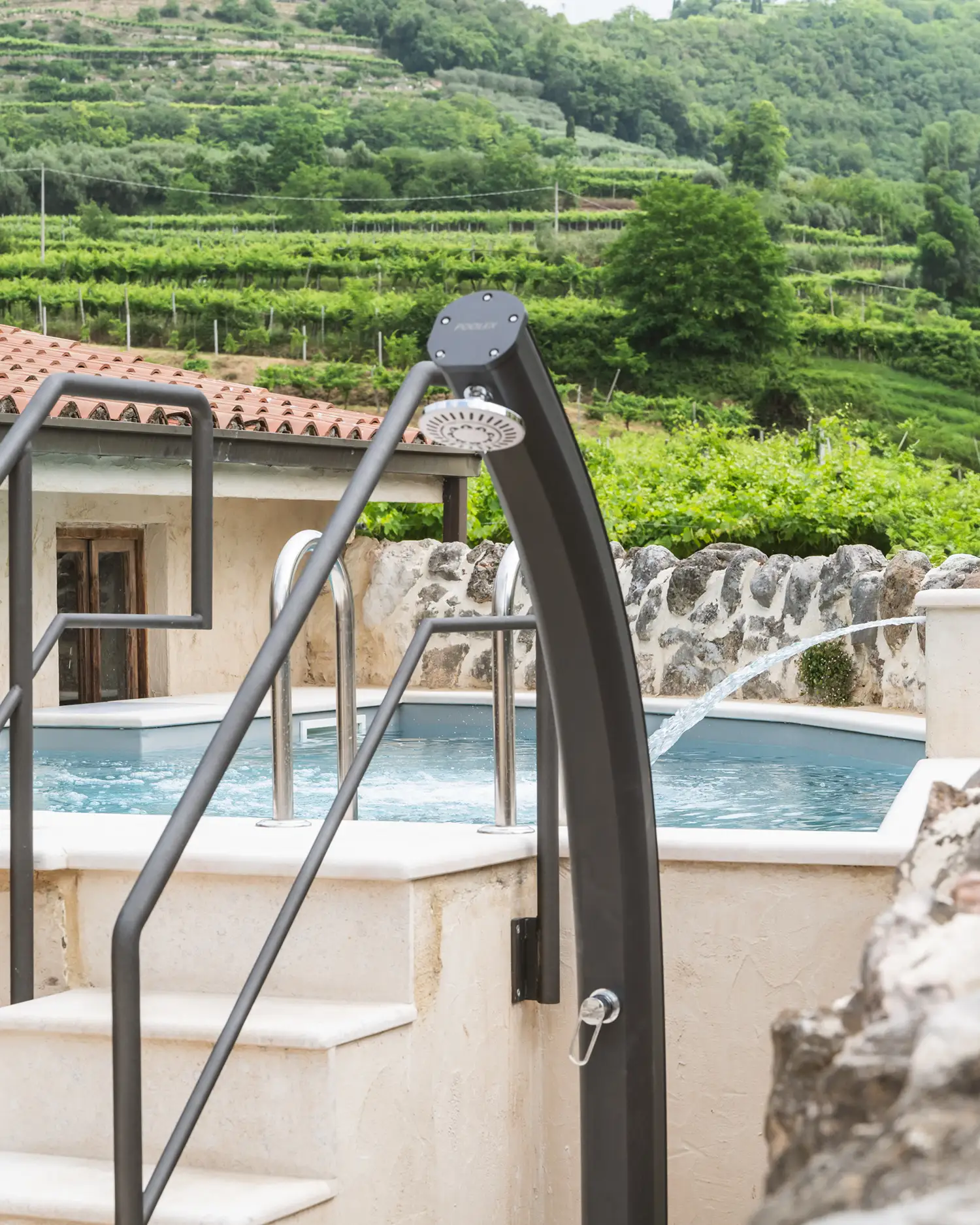 Swimming Pool and Outdoor Area La Contrà Valpolicella - B&B accommodation - Fumane, Verona - Swimming Pool and Outdoor Area